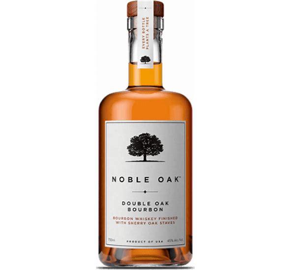Noble Oak Double Oak Bourbon Whiskey - Bottles2Gift