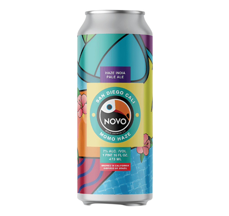Novo Brazil Brewing Co. - Momo Haze - Hazy IPA - Bottles2Gift