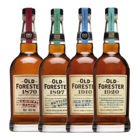 Old Forester Whiskey Row Series Collection Bundle 750ml - Bottles2Gift