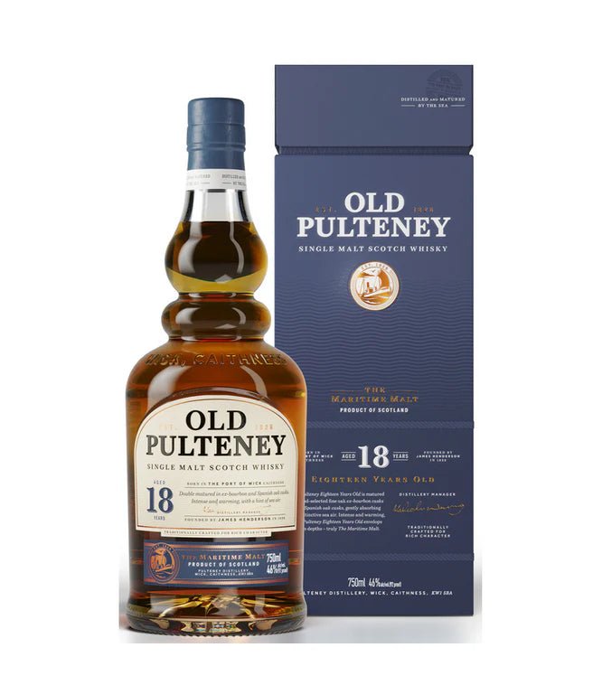Old Pulteney 18 Year Old Single Malt Scotch - Bottles2Gift