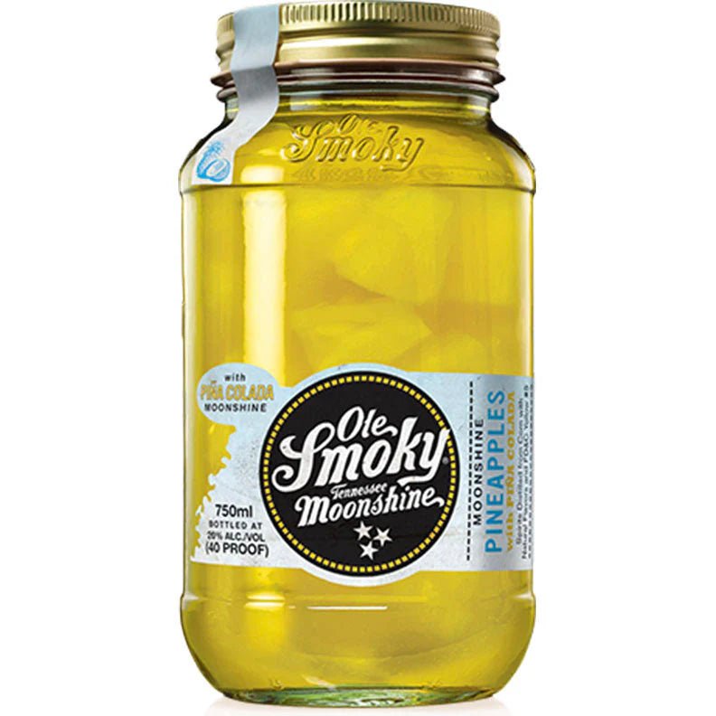 Ole Smoky Pineapples with Pina Colada Moonshine - Bottles2Gift