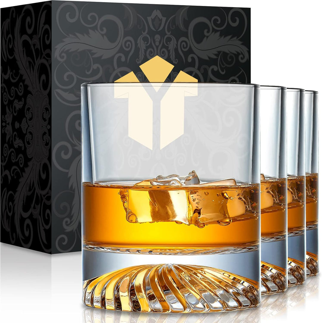 Opayly Old Fashioned Glasses Set of 4 - Glasses - Bottles2Gift