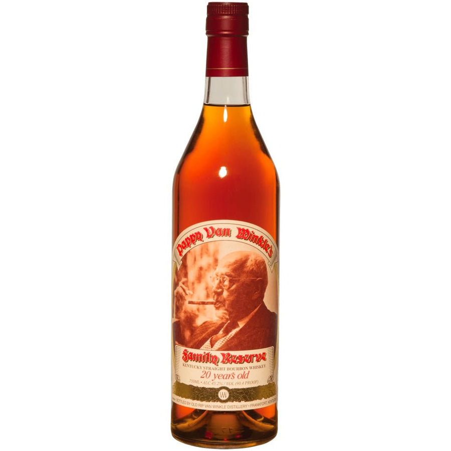 Pappy Van Winkle 20 Year Old Kentucky Straight Bourbon Whiskey 750ml - Bottles2Gift