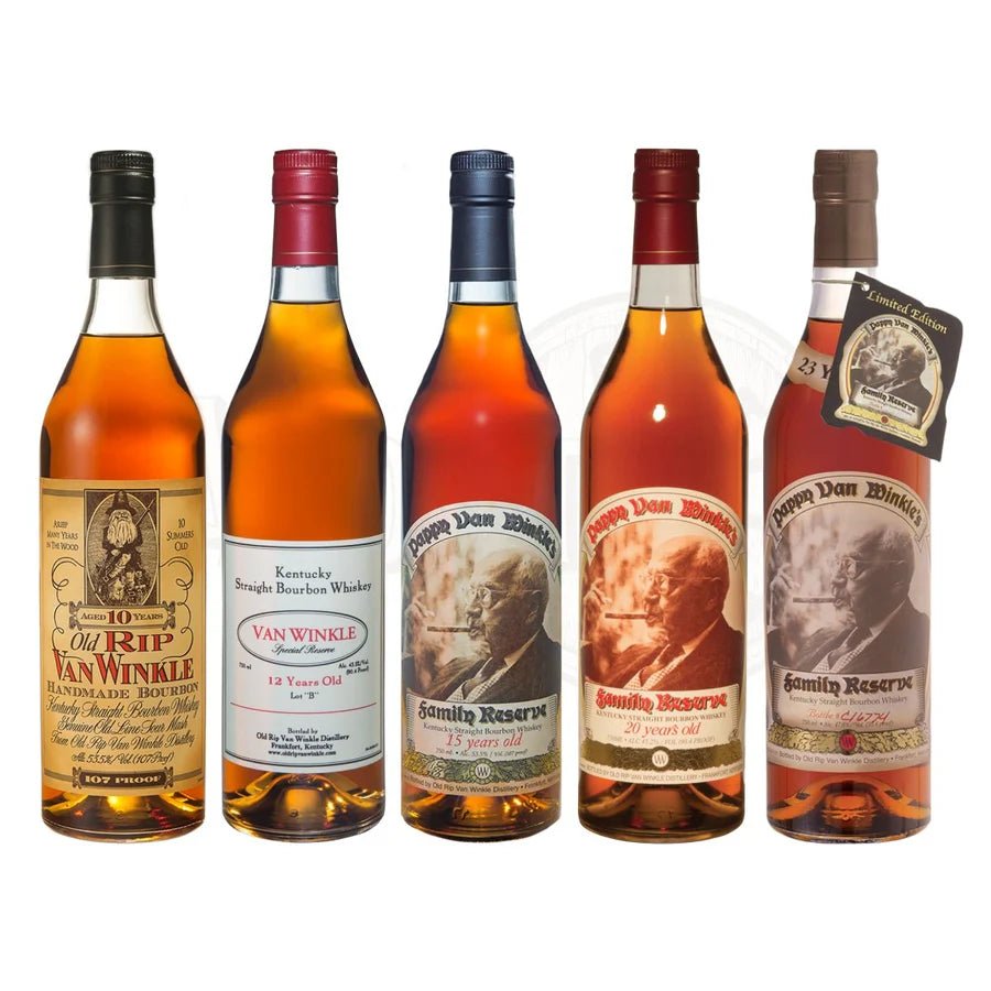 Pappy Van Winkle Complete Bourbon Collection 750ml - Bottles2Gift