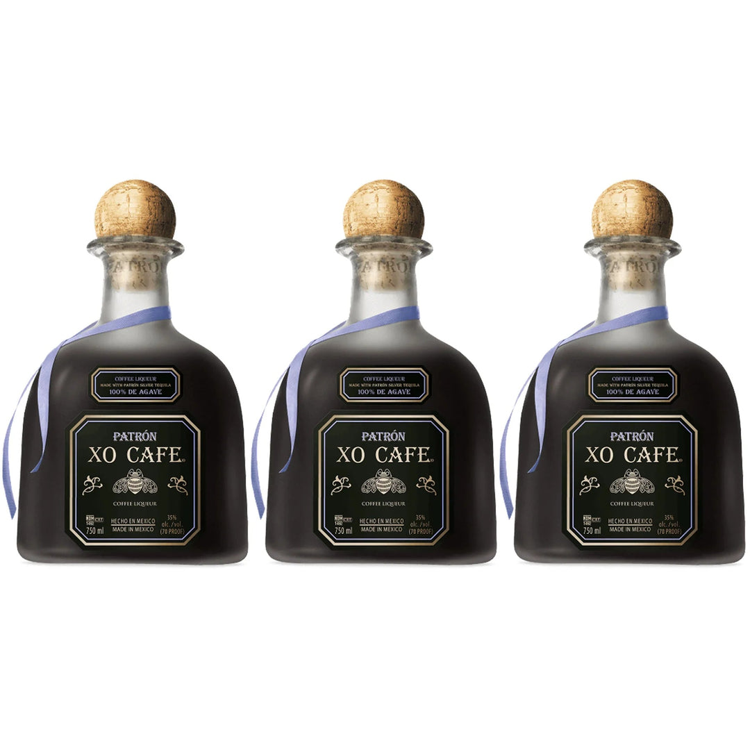 Patrón XO Cafe Coffee Liqueur 3 - bottle bundle 750ml - Bottles2Gift