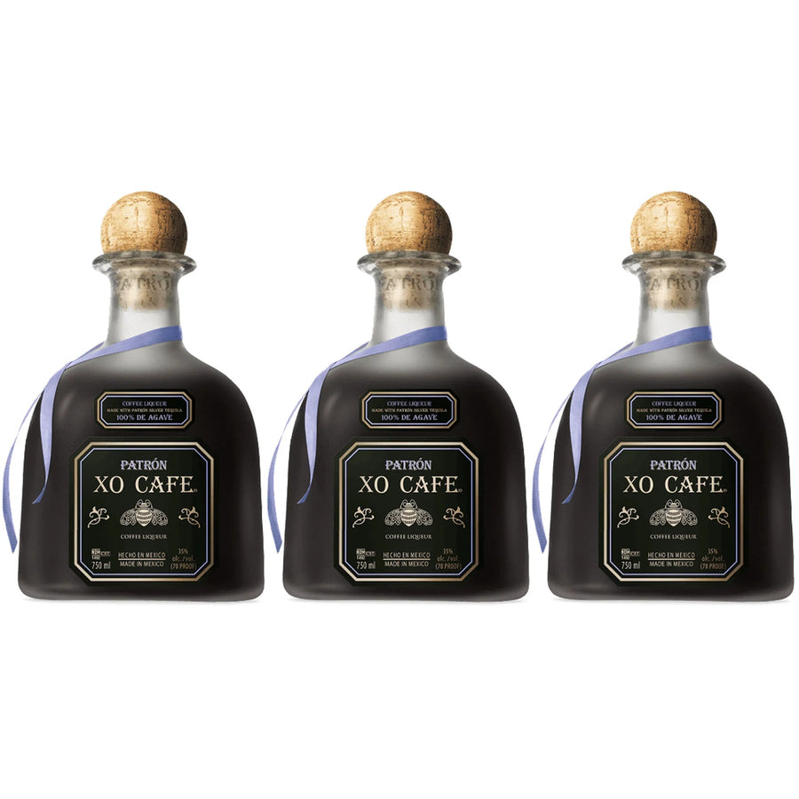 Patrón XO Cafe Coffee Liqueur 3 - bottle bundle 750ml - Bottles2Gift