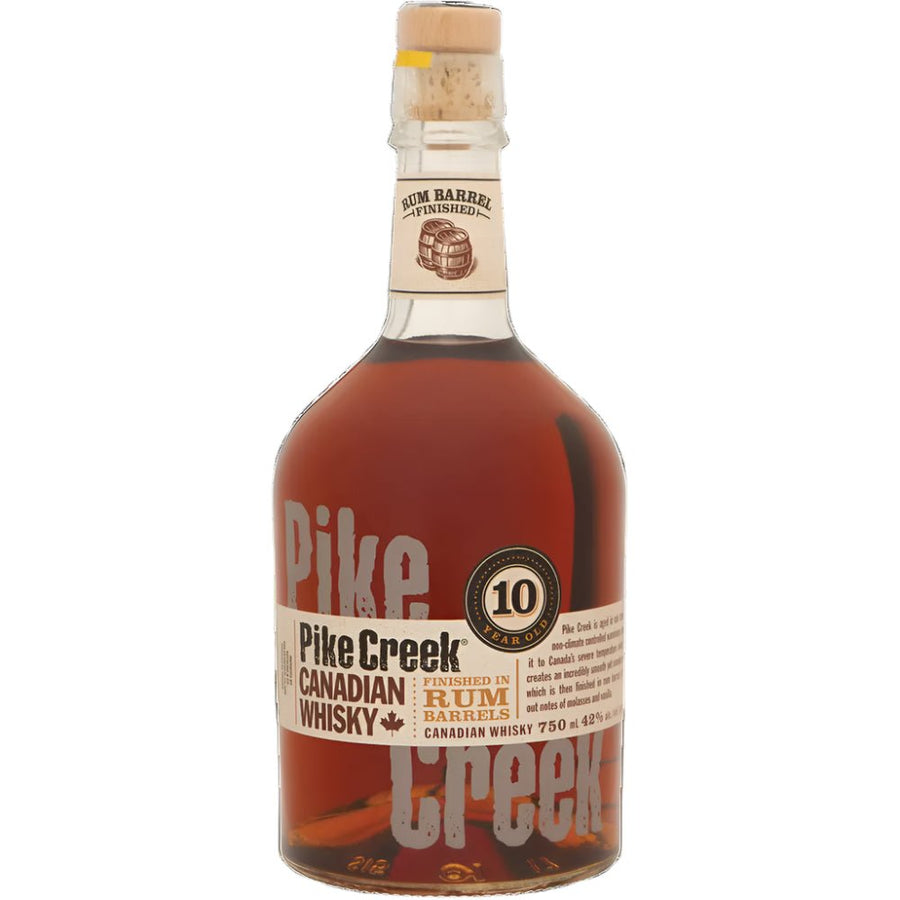 Pike Creek 10 Year Rum Barrel Finish Canadian Whisky - Bottles2Gift
