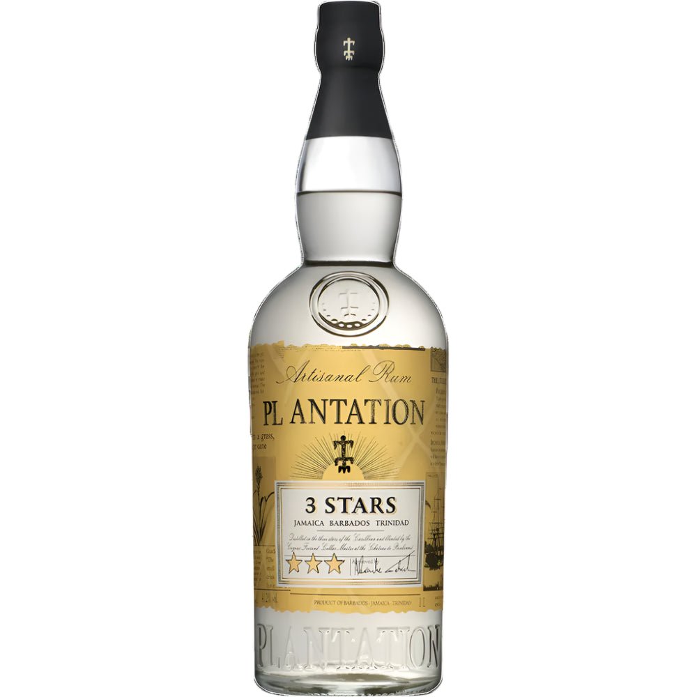 Plantation 3 Stars White Rum 1 Liter - Old Bottling ( Now Planteray ) - Bottles2Gift
