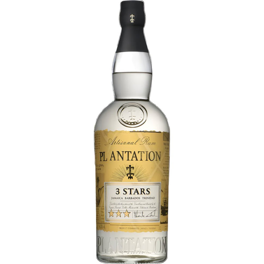 Plantation 3 Stars White Rum 1 Liter - Old Bottling ( Now Planteray ) - Bottles2Gift