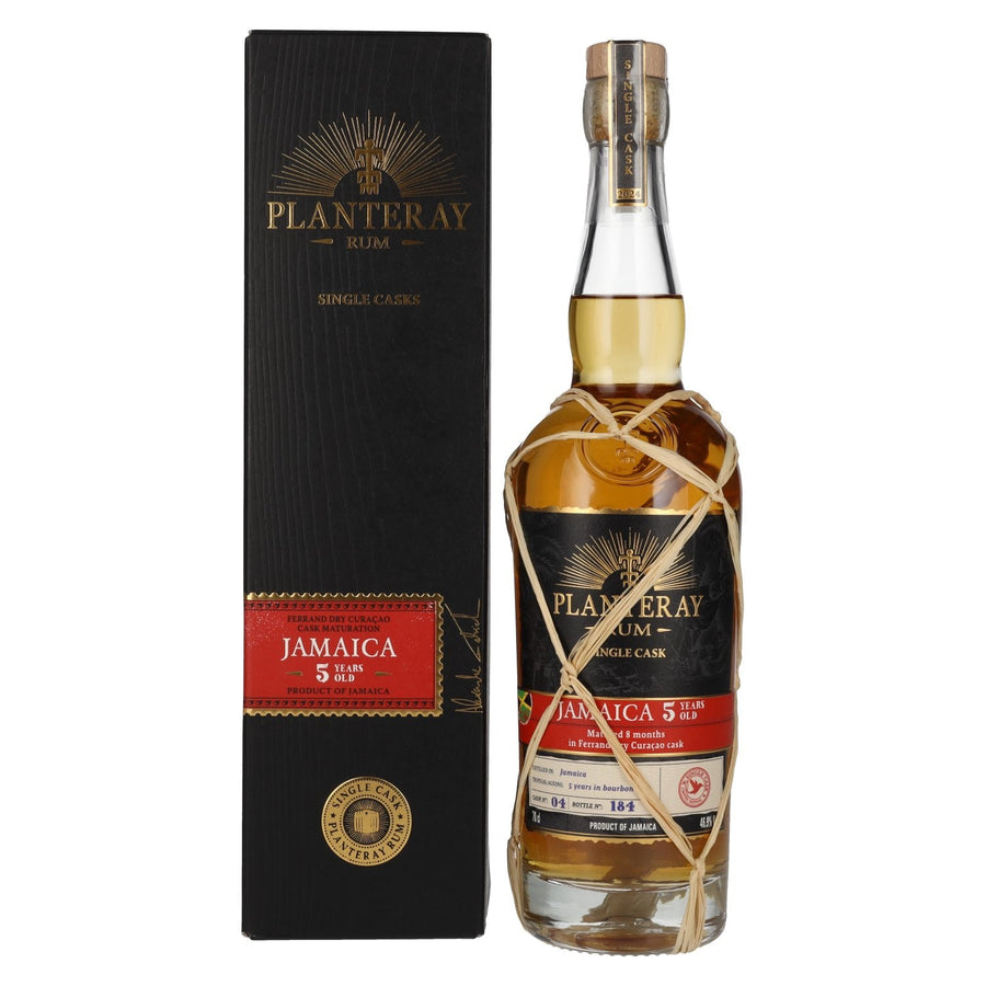 Planteray Jamaica 5 Year Ferrand Dry Curacao Cask Finish Rum - Bottles2Gift