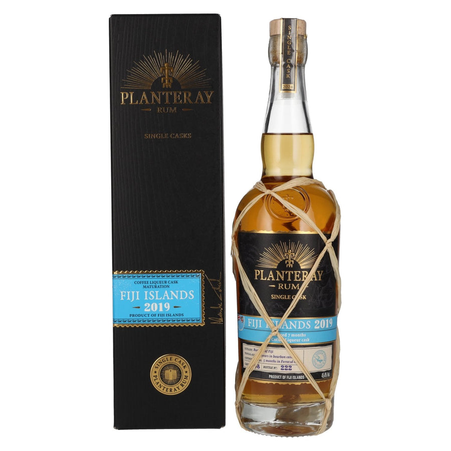 Planteray Single Cask Fiji Islands Coffee Liqueur Cask Finish 4 Year Gold Rum - Bottles2Gift