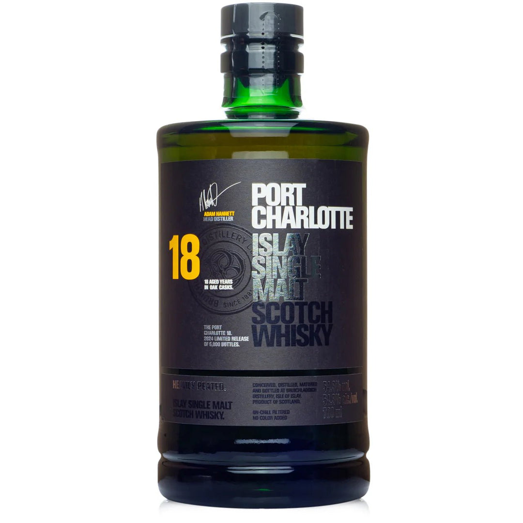 Port Charlotte 18 Year Islay Single Malt Scotch Whisky By Bruichladdich - Bottles2Gift