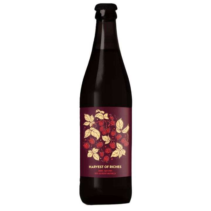 Pure Project Brewing - Harvest of Riches Bourbon Barrel - Aged Imperial Stout with Raspberry and Vanilla - Bottles2Gift