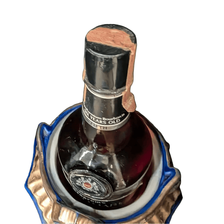 RARE & SEALED: 1975 Seagram’s Benchmark Bourbon | 57th American Legion Decanter - Bottles2Gift