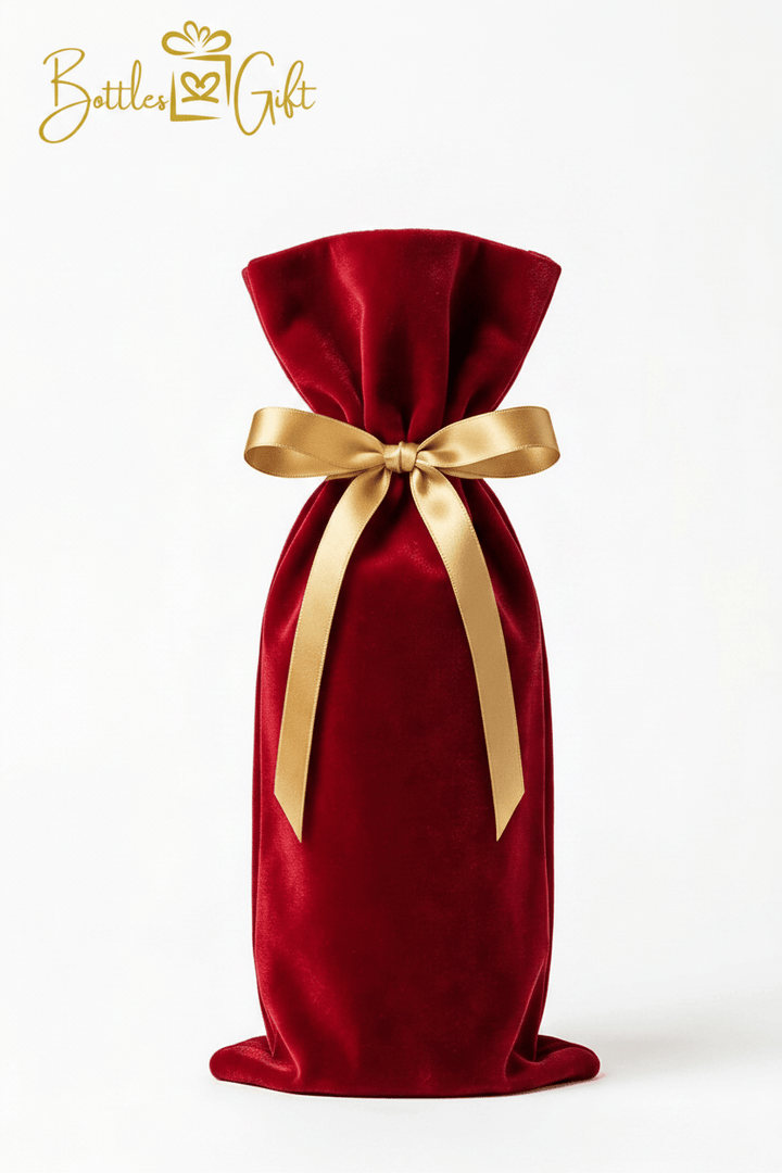 Red Velvet Gift Bag - Bottles2Gift