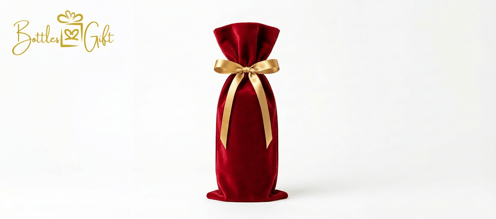 Red Velvet Gift Bag - Bottles2Gift