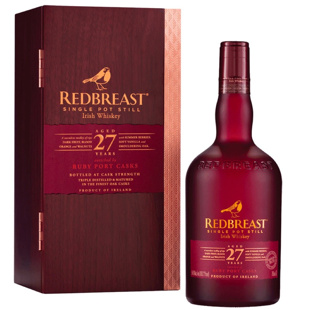 Redbreast 27 Year Old Single Pot Still Irish Whiskey - Bottles2Gift