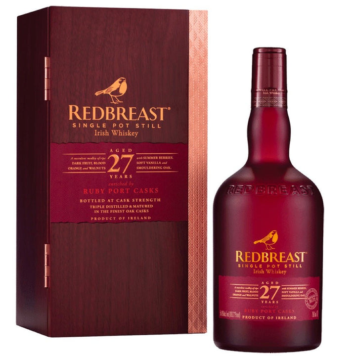 Redbreast 27 Year Old Single Pot Still Irish Whiskey - Bottles2Gift