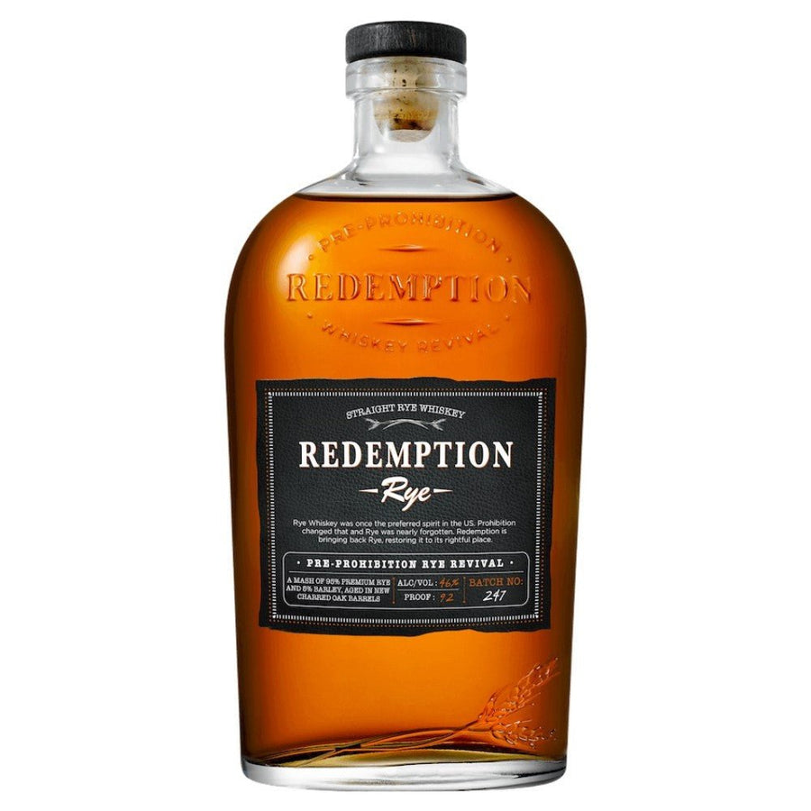 Redemption Straight Rye Whiskey - Bottles2Gift