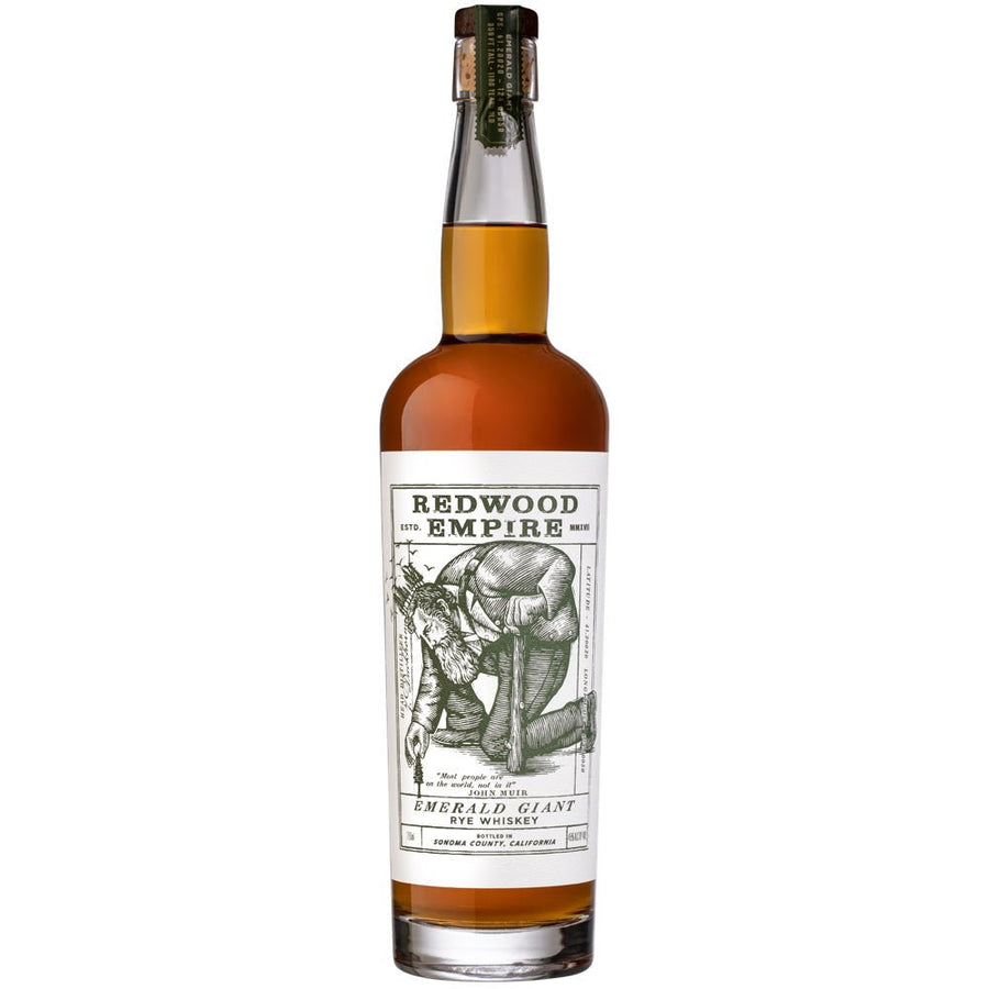 Redwood Empire Emerald Giant Rye Whiskey - Bottles2Gift