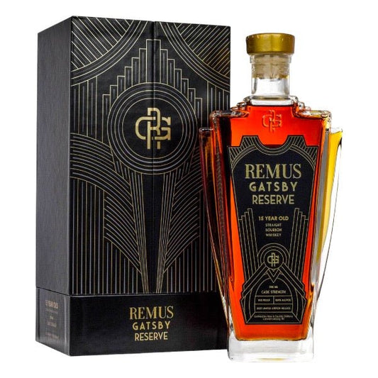 Remus Gatsby Reserve 15 Year Cask Strength Bourbon Whiskey - Bottle Engraving