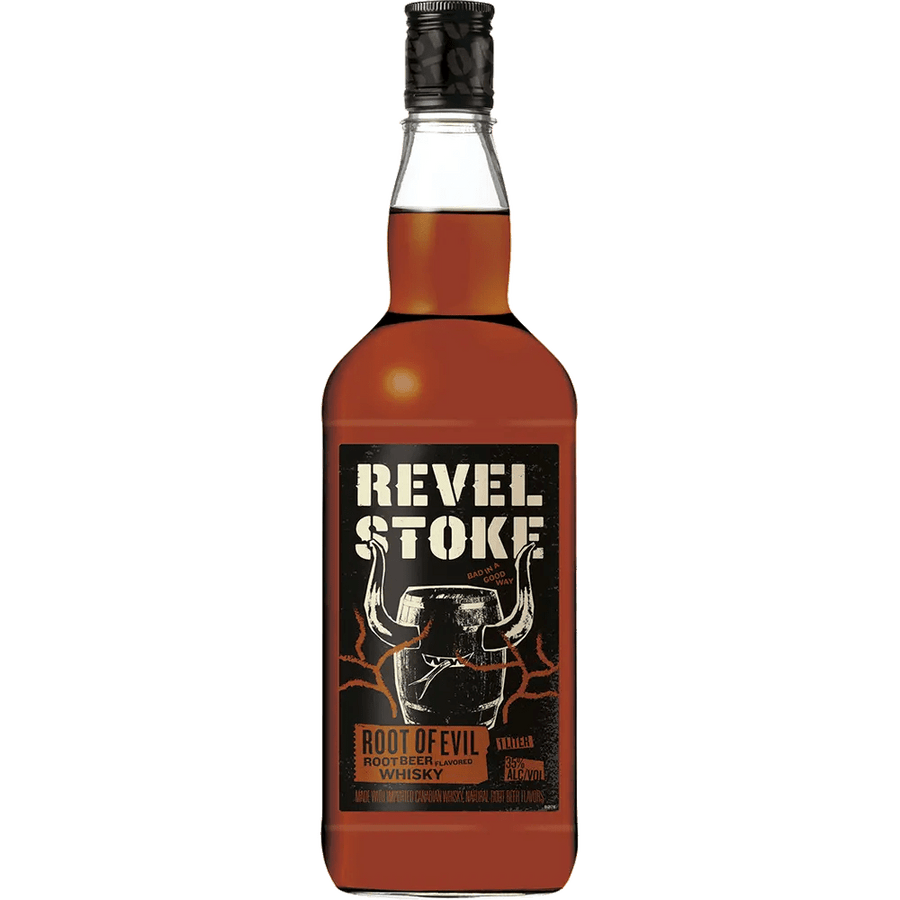 Revel Stoke 'Root of Evil' Root Beer Flavored Whisky 1 Liter - Bottles2Gift