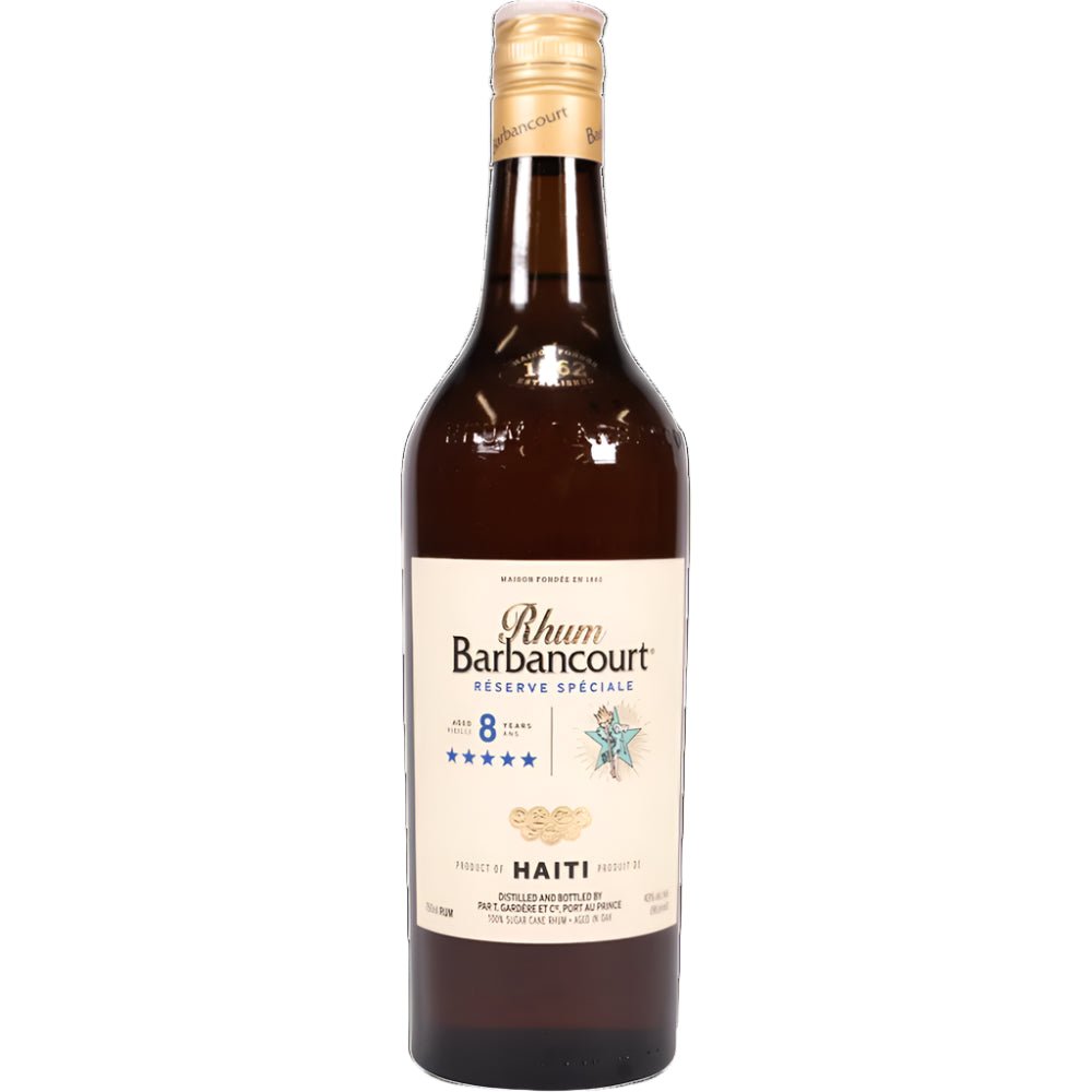 Rhum Barbancourt Reserve Speciale Five Star 8 Year Aged Rum 750ml - Bottles2Gift