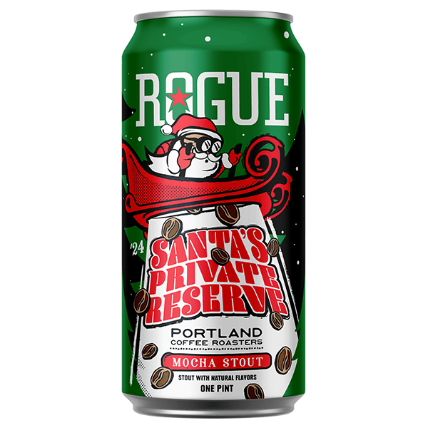 Rogue Ales & Spirits - Santa's Private Reserve Portland Coffee Roasters Mocha Stout - Bottles2Gift