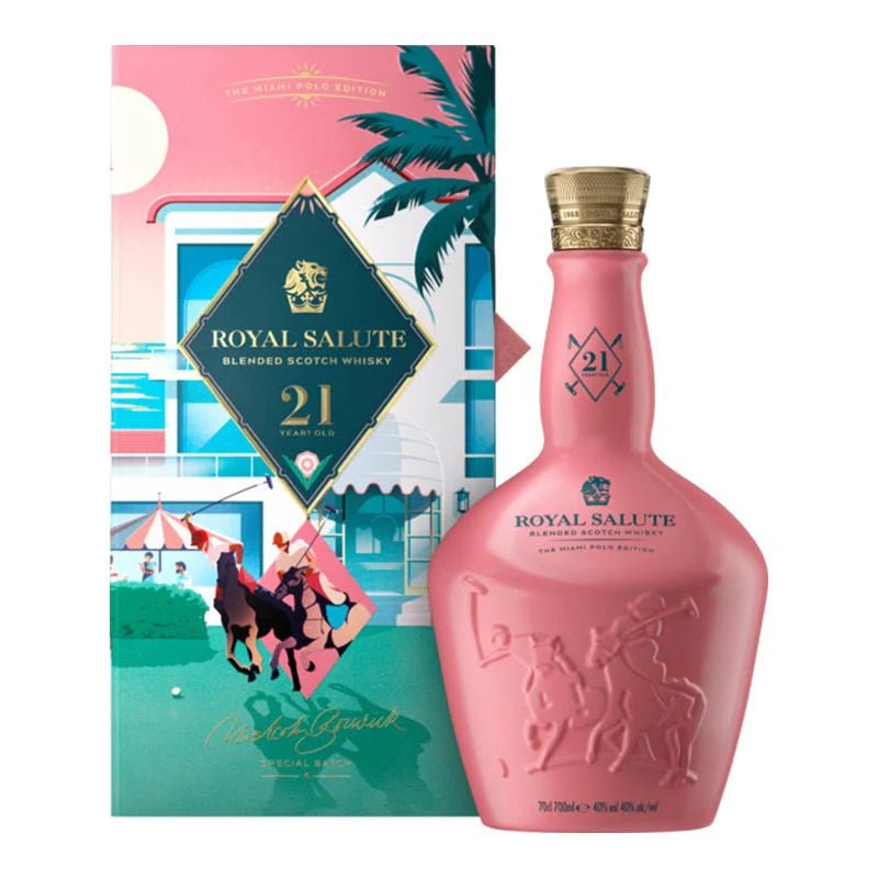 Royal Salute The Miami Polo Edition 21 Year Blended Scotch Whisky - Bottles2Gift