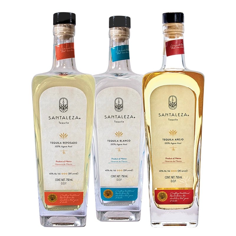 Santaleza Tequila Combo Bundle Pack (Reposado - Blanco - Anejo) - Bottles2Gift