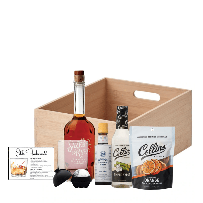 Sazerac Rye Old Fashioned Cocktail Kit - Bottles2Gift