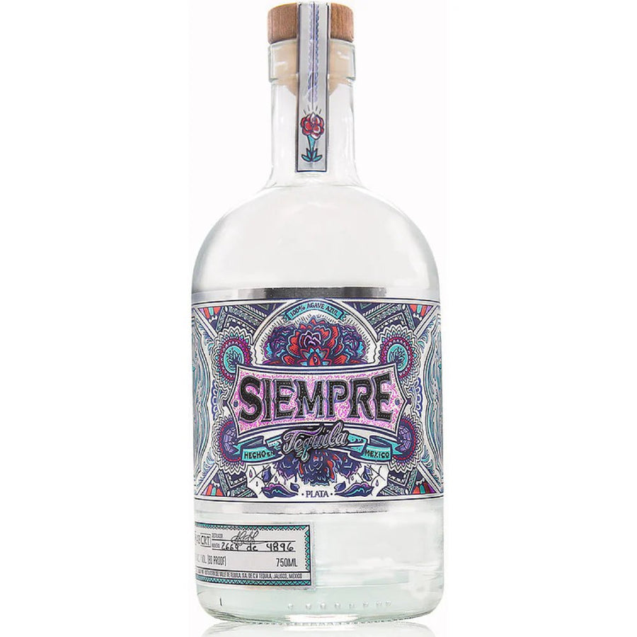 Siempre Plata Tequila - Bottles2Gift