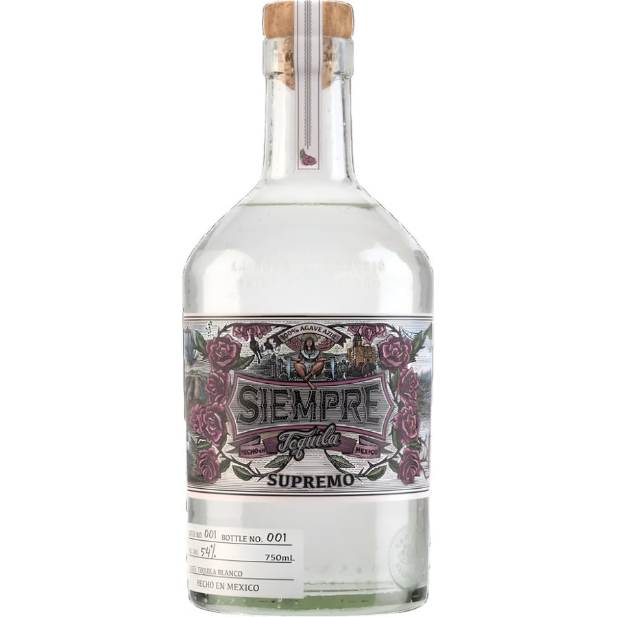 Siempre Supremo Still Strength Blanco Tequila - Bottles2Gift