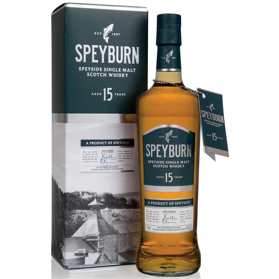 Speyburn 15 Year Old Single Malt Scotch Whisky - Bottles2Gift