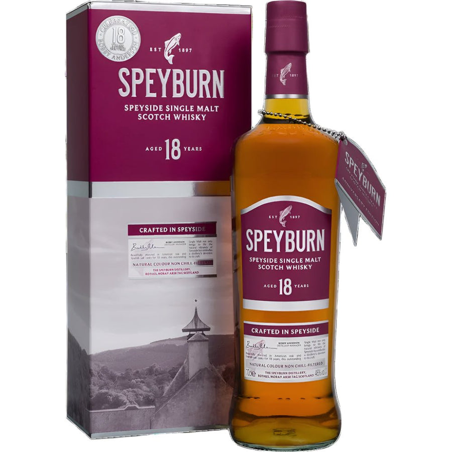 Speyburn 18 Year Old Single Malt Scotch Whisky - Bottles2Gift