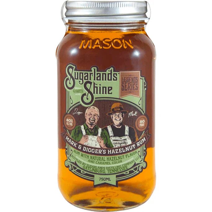 Sugarlands Shine Mark & Digger's Hazelnut Rum - Bottles2Gift