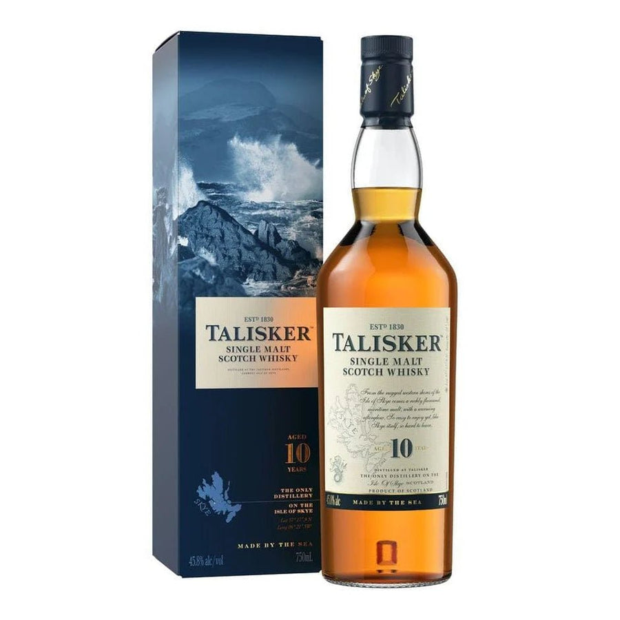 Talisker 10 Year Single Malt Scotch Whisky - Bottles2Gift