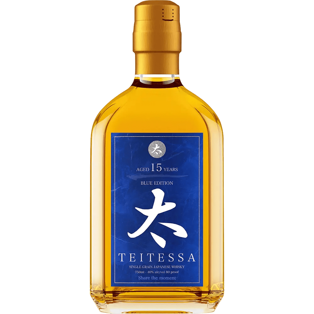 Teitessa Single Grain Japanese Whisky Blue Edition 15 Year - Bottles2Gift