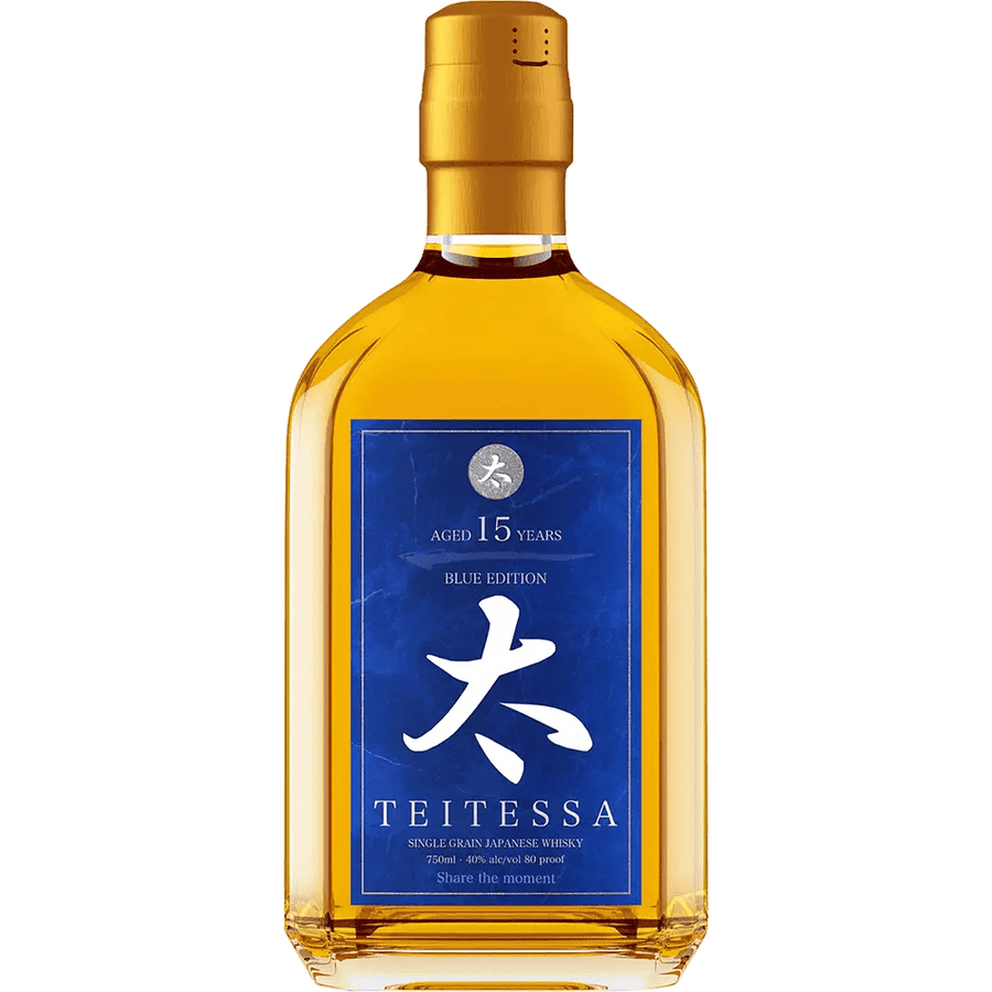 Teitessa Single Grain Japanese Whisky Blue Edition 15 Year - Bottles2Gift