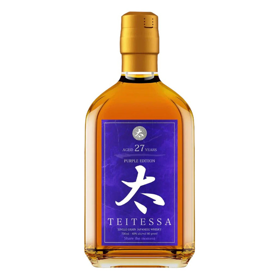 Teitessa Single Grain Japanese Whisky Purple Edition 27 Year - Bottles2Gift