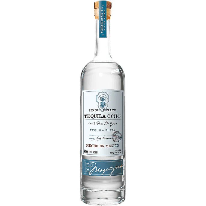 Tequila Ocho Plata 750ml - Bottles2Gift