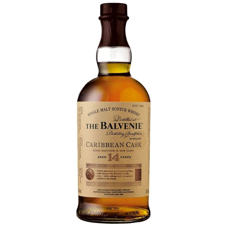 The Balvenie 14 Year Old Caribbean Cask Single Malt Scotch Whisky - Bottles2Gift