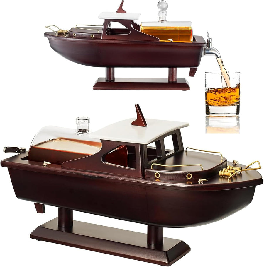 The Captain's Yacht Decanter - Bottles2Gift