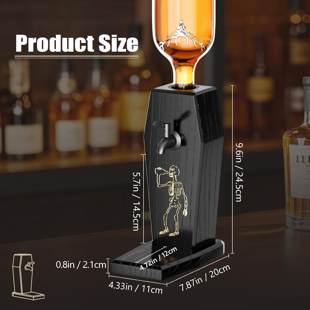The Crypt Keeper Coffin Decanter & Dispenser - Bottles2Gift