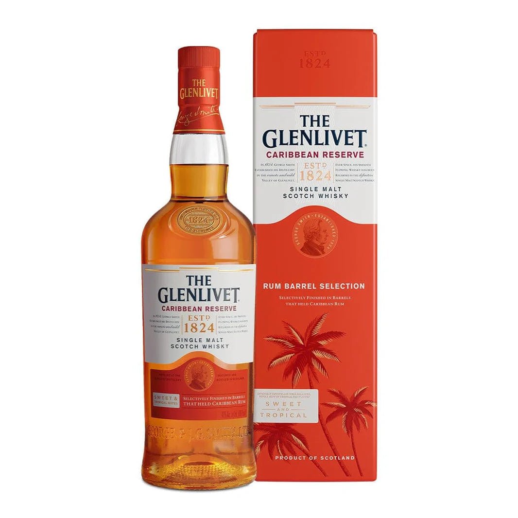 The Glenlivet Caribbean Reserve Single Malt Scotch Whisky - Bottles2Gift