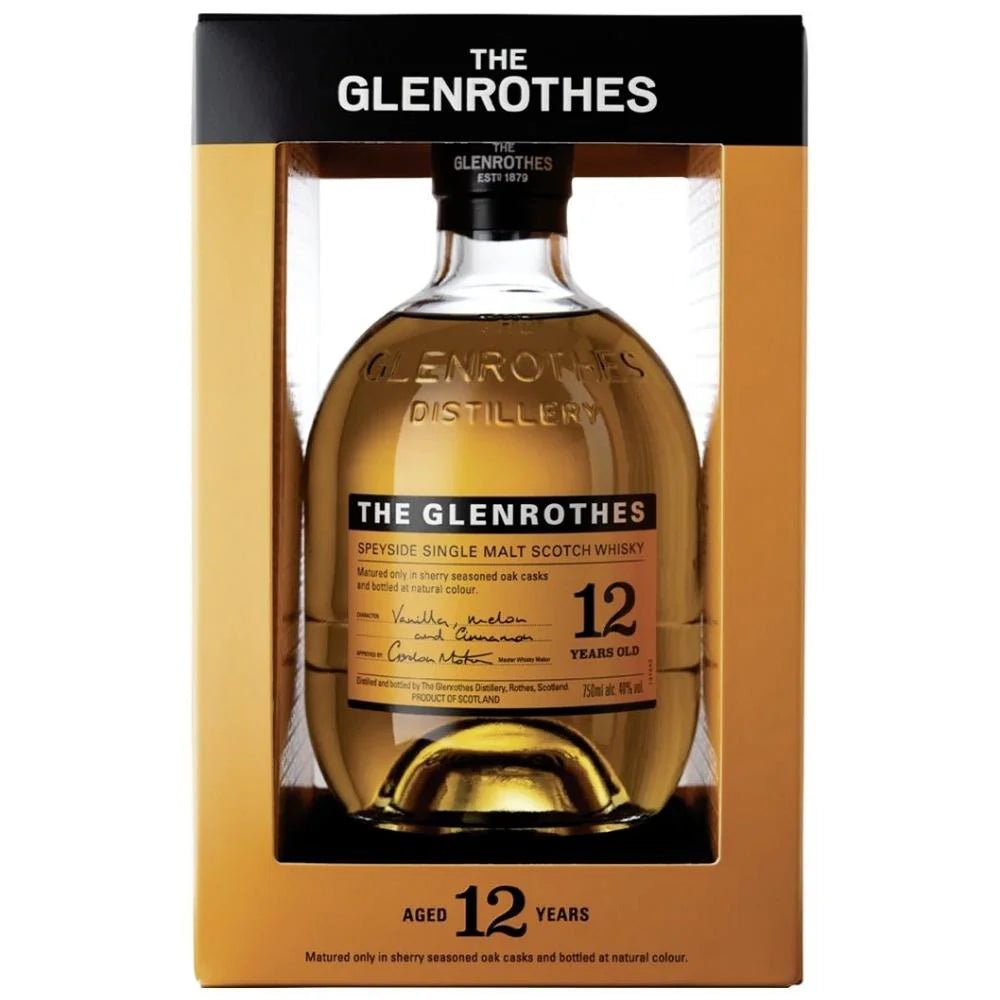 The Glenrothes 12 Year Old Single Malt Scotch Whisky - Bottles2Gift