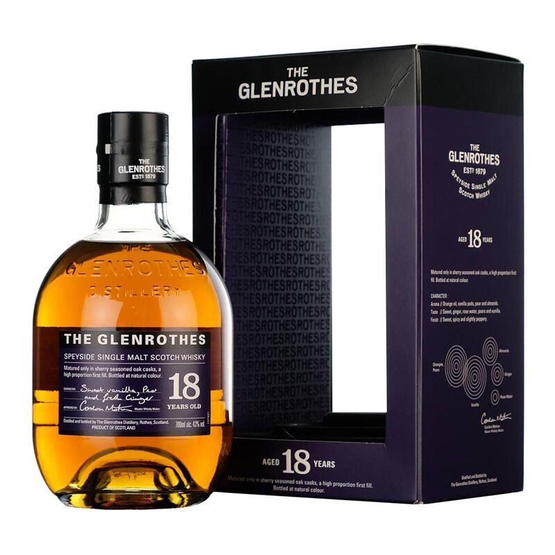 The Glenrothes 18 Year Single Malt Scotch Whisky - Bottles2Gift