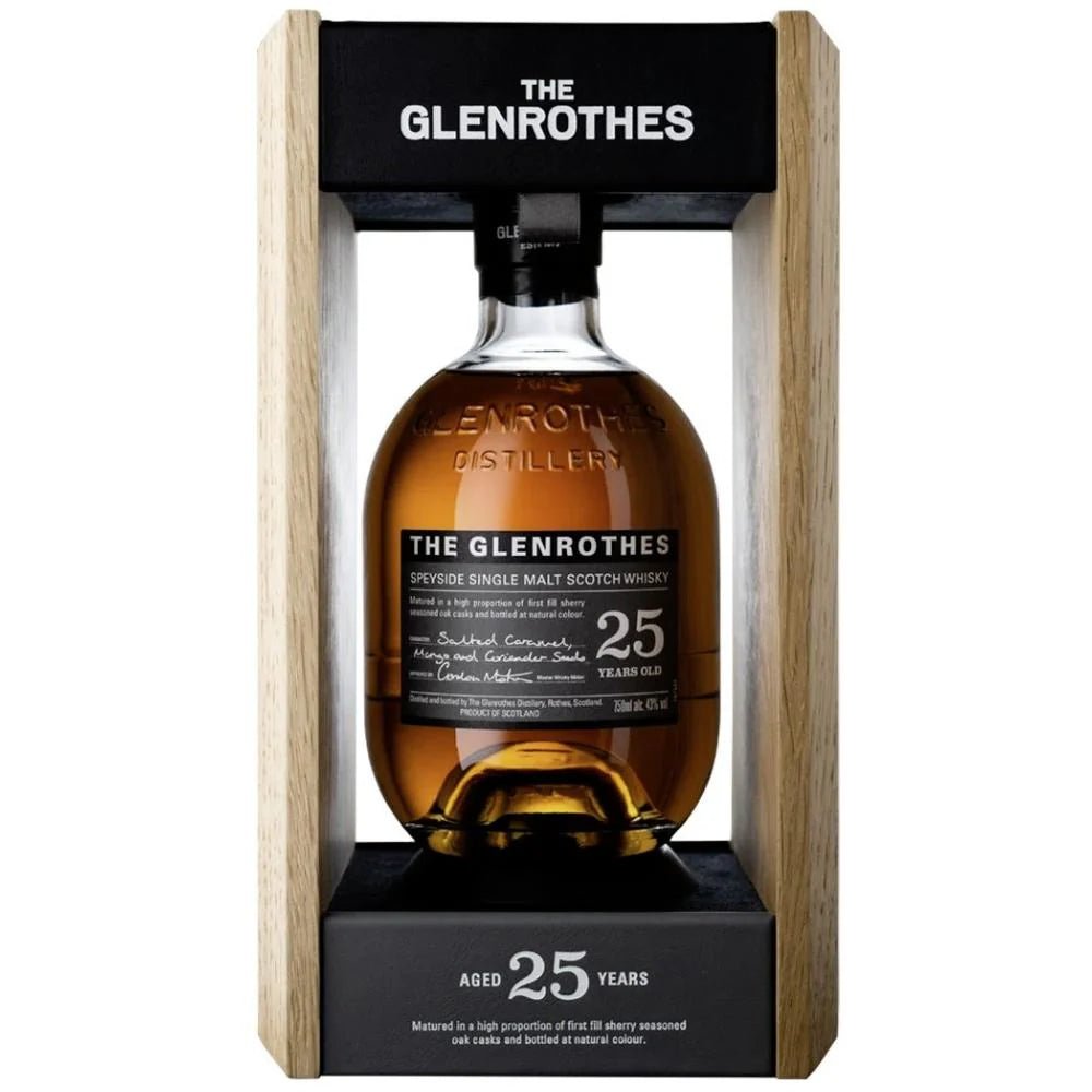 The Glenrothes 25 Year Old Single Malt Scotch Whisky - Bottles2Gift