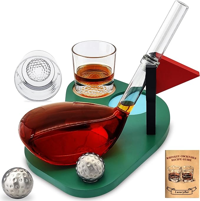 The Golfer's Decanter Set - Bottles2Gift