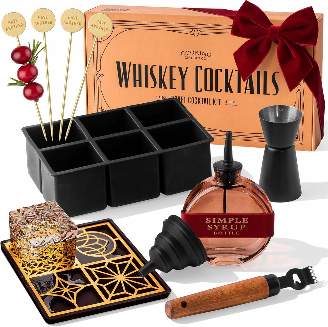 The Luxury Old Fashioned & Whiskey Cocktail Gift Kit - Bottles2Gift